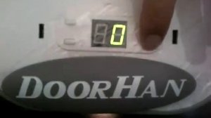 PROGRAMMAZIONE MOTORE A TRAINO PER SEZIONALE DOORHAN ITALIA SE750 SE1200