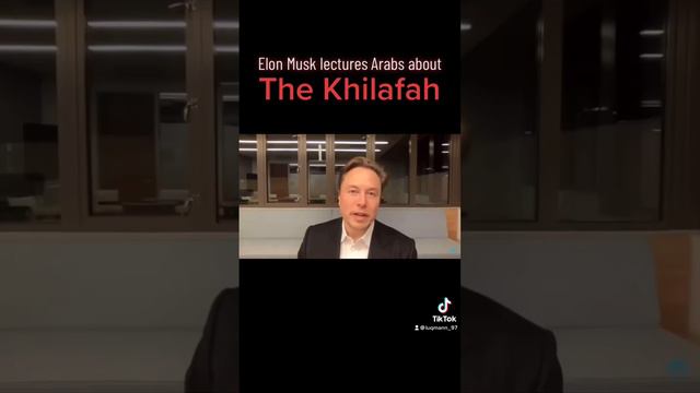 Elon Musk lectures Arabs about THE #KHILAFAH 🏴👨💻#Islam #Muslim #fyp #explore #ElonMusk