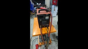 Ремонт плазмореза Мультиплаз 7500. Зона сварки.