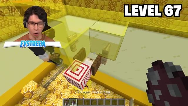 Testing Minecraft Mob IQ From Level 1 to Level 100 смотреть онлайн