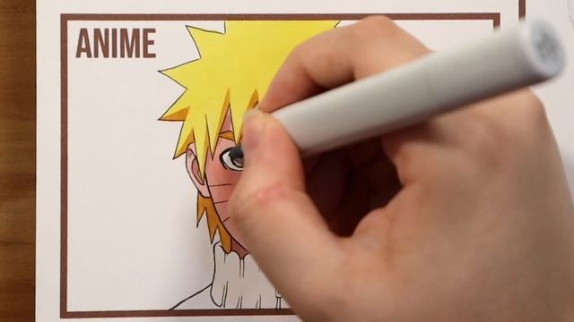 Drawing NARUTO UZUMAKI in 3 Styles [Manga, Anime and Realistic] смотреть онлайн