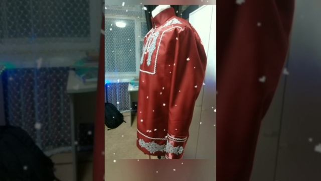 ткань для костюма Деда мороза. Своими руками смотреть онлайн