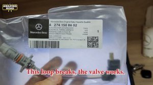 Engine P06DA00 Error at Mercedes W212, W204, W205, W213 / Engine M274, M276 Error P06DA00 Mercedes