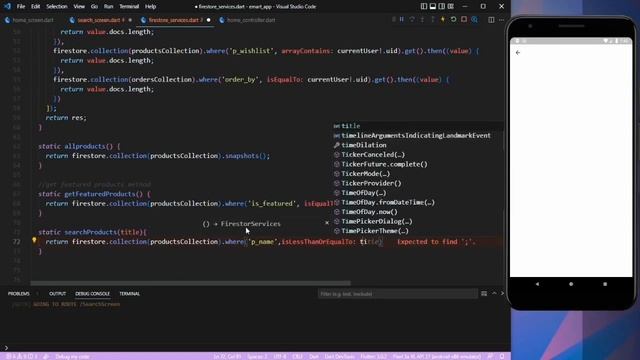 Flutter eCommerce App with Backend | Backend #10 | Flutter eCommerce App with Firebase