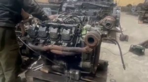 Mercedes OM442 - Запуск двигателя после капитального ремонта