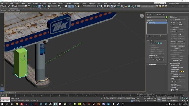 3d modeling of a Russian gas station for GTA SA смотреть онлайн