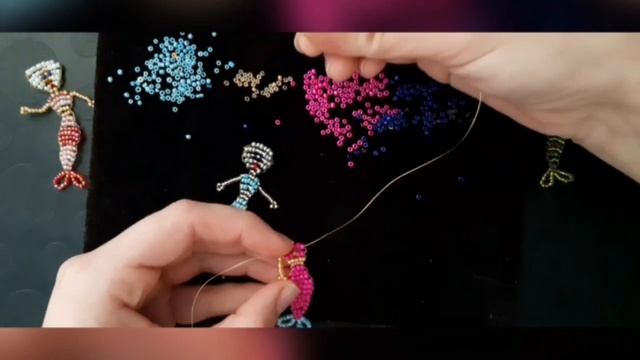 Русалочка из бисера смотреть онлайн