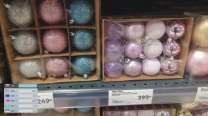 Обзор новогодних украшений в магазине "О'кей". Санкт-Петербург