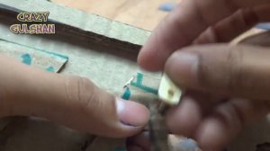 как сделать пистолет из картона, который может стрелять с магазином