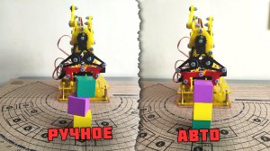 Ручное, автоматическое и удаленное управление роботом-манипулятором. Сравнение.