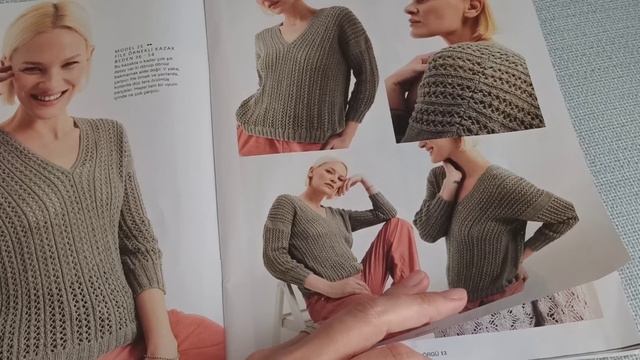 Связала футболку из хлопка. Что сейчас вяжу из секционной пряжи
