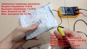 Преобразователь повышающий и понижающий с Aliexpress