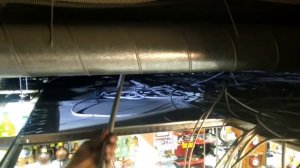 Устройство для прокладки провода за потолком