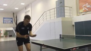 ВОЛЕЙБОЛ *подача с обратным вращением*