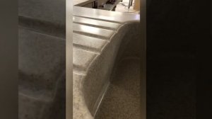 Вклейка мойки из искусственного камня/акрил,шлифовка,полировка