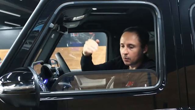 Электронная тонировка Mercedes G63 AMG (в центре детейлинга AutoModaTuning)