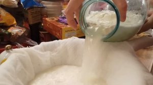 Домашний творог из козьего молока