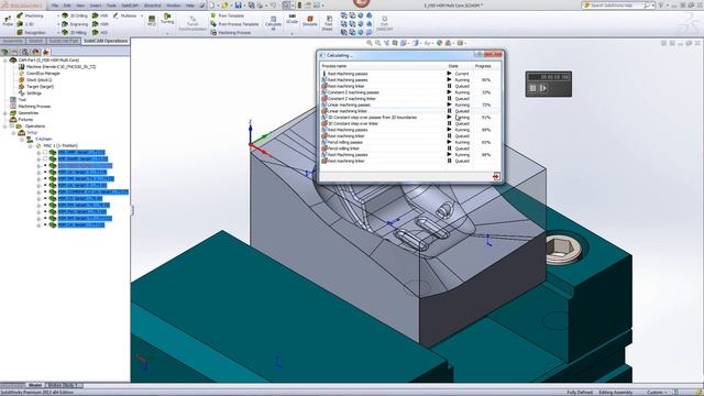 What's New In SolidCAM 2013: HSM - Multi Core Calculation смотреть онлайн