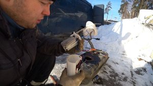 Поменял Сеточку В Баке Называется.... Чиню Газель Между Рейсами