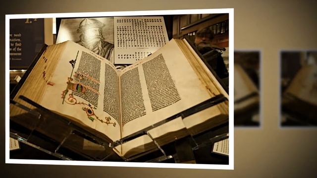 Информационный проект первые печатные библии Первая печатная книга - смотреть видео онлайн от "Учебник по Творческой Силе" в 