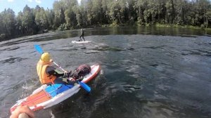 2020 Алтай, река бия, порог Кибизень. SUP boarding. Видео про треп- сугубо для участников регаты)