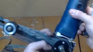 Как сделать гриндер из болгарки? Электронапильник!