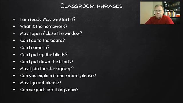 33 фразы в английском языке - полезные выражения в классе. смотреть онлайн