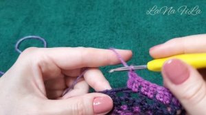 Декоративная обвязка палантина крючком. Уровень сложности: ЛЁГКИЙ. Crochet Wrap Edging. Easy level.