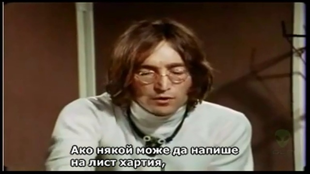 Джон Ленън с кратко и ясно определение на света и онези които ни управляват смотреть онлайн