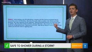 Is it safe to shower during a storm? |VERIFY