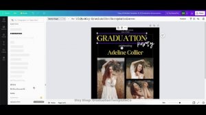 How to Create Graduation Announcement, Graduation Invitation Template, Graduation Card | Canva 2023