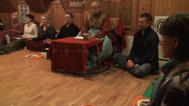 Judra Rinpoče. Ganapudža. Rīgas dzogčen kopienā Padmaling (04.01.2015) - 00067 смотреть онлайн