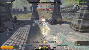 TESO pvp noCP Храмовник с добивашкой