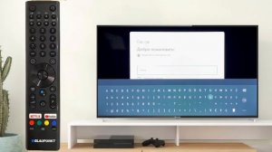 Первое подключение телевизора BLAUPUNKT 5000 серия. Подключение телевизора