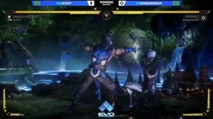 Konqueror(Бразилия) - KCD(Бразилия). Четвертьфинал чемпионата EVO 2021 LATAM. Mortal Kombat 11
