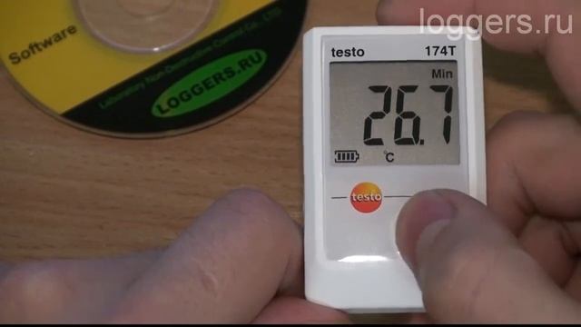 Логгер температуры testo 174T.mp4