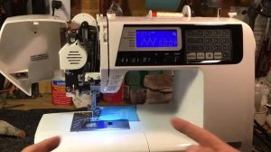 Janome 4120 QDC sew-by-wire (demo)