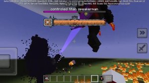 Titan Speakerman vs Wither Storm (Skibidi Toilet ADDON & Decayed Reality ADDON in Minecraft Bedrock