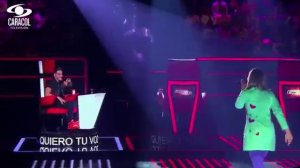 Ilenia cantó 'Poker face' de Lady Gaga - LVK Colombia- Audiciones a ciegas - T1