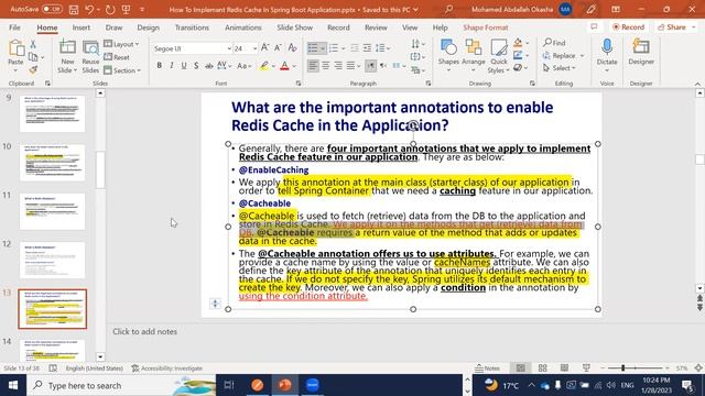 Lec21-How To Implement Redis Cache In Spring Boot Application смотреть онлайн