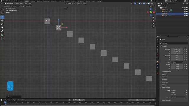 Урок 9. Модификатор Array в Blender.