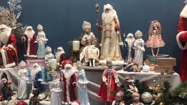 Уникальная выставка «Искусство куклы» (часть 1). Unique exhibition "The Art of Dolls" (part 1). смотреть онлайн