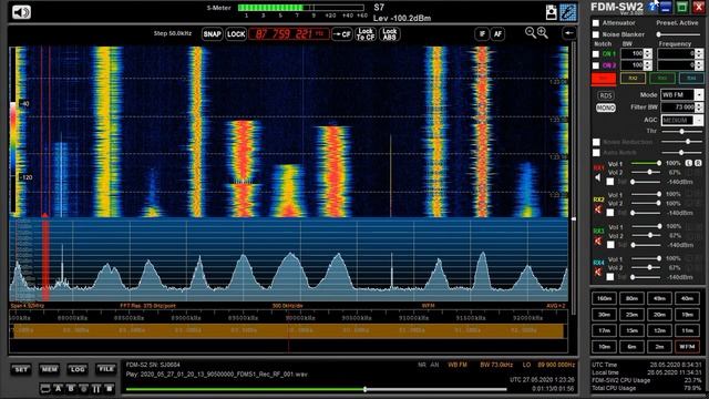 27.05.2020 01:23UTC, [Local], Балашиха возвращается в FM эфир после регламента.