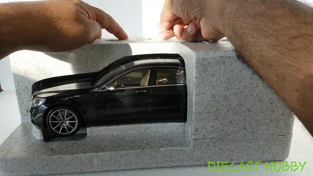 (Unboxing) 1/18 Norev Mercedes Benz S Class. 2018 Model смотреть онлайн