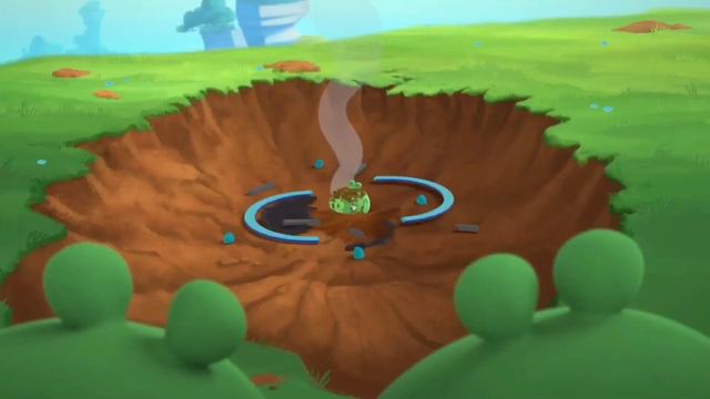 Свин с батутом angry birds slingshot stories оригинал vs с монтажом смотреть онлайн