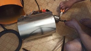 Ремонт пушки тепловой электрической ЕРН-3.0/350 С 3 кВт своими руками