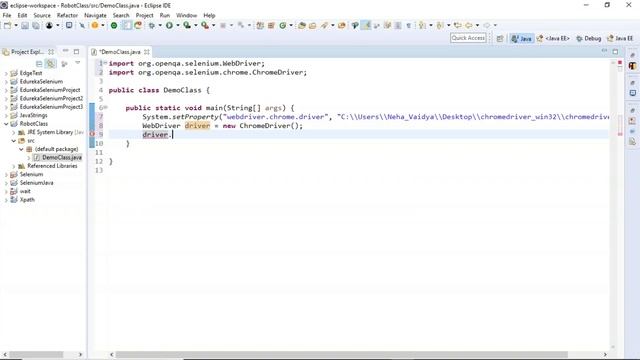 Robot Class in Selenium WebDriver | Handle Keyboard Events in Selenium | Selenium Training | Edurek