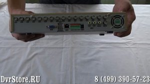 16-ти канальный видеорегистратор GTR-164RT для видеонаблюдения
