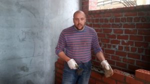 кладка перегородки из кирпича