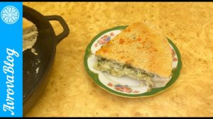 Рыбный пирог из теста на закваске